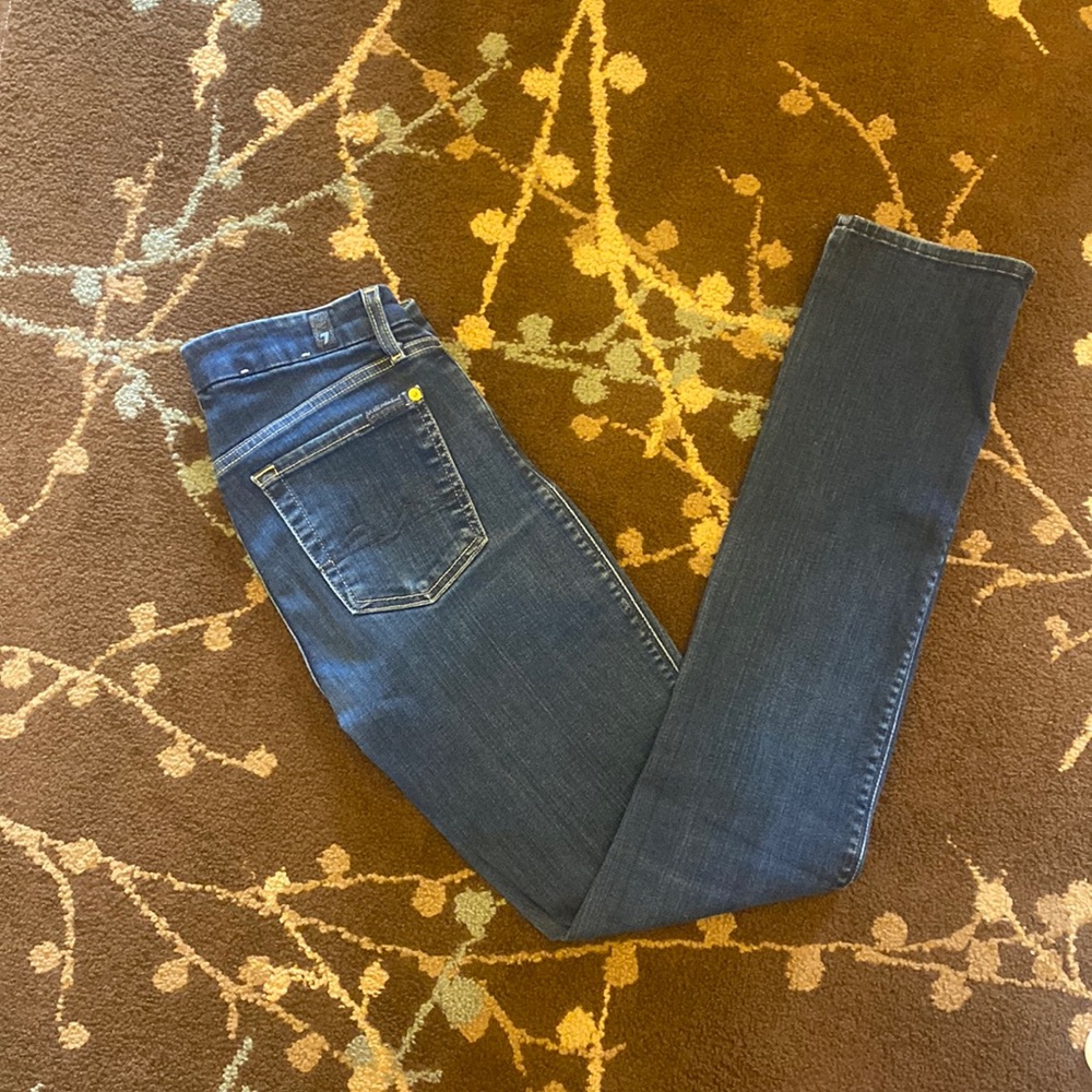 7 For All Man Kind Kimmie Straight Leg Jeans